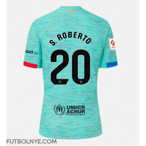 Camiseta Barcelona Sergi Roberto #20 Tercera Equipación 2023-24 manga corta